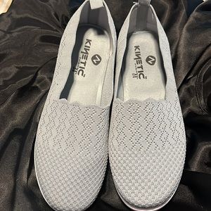 Gray shoes